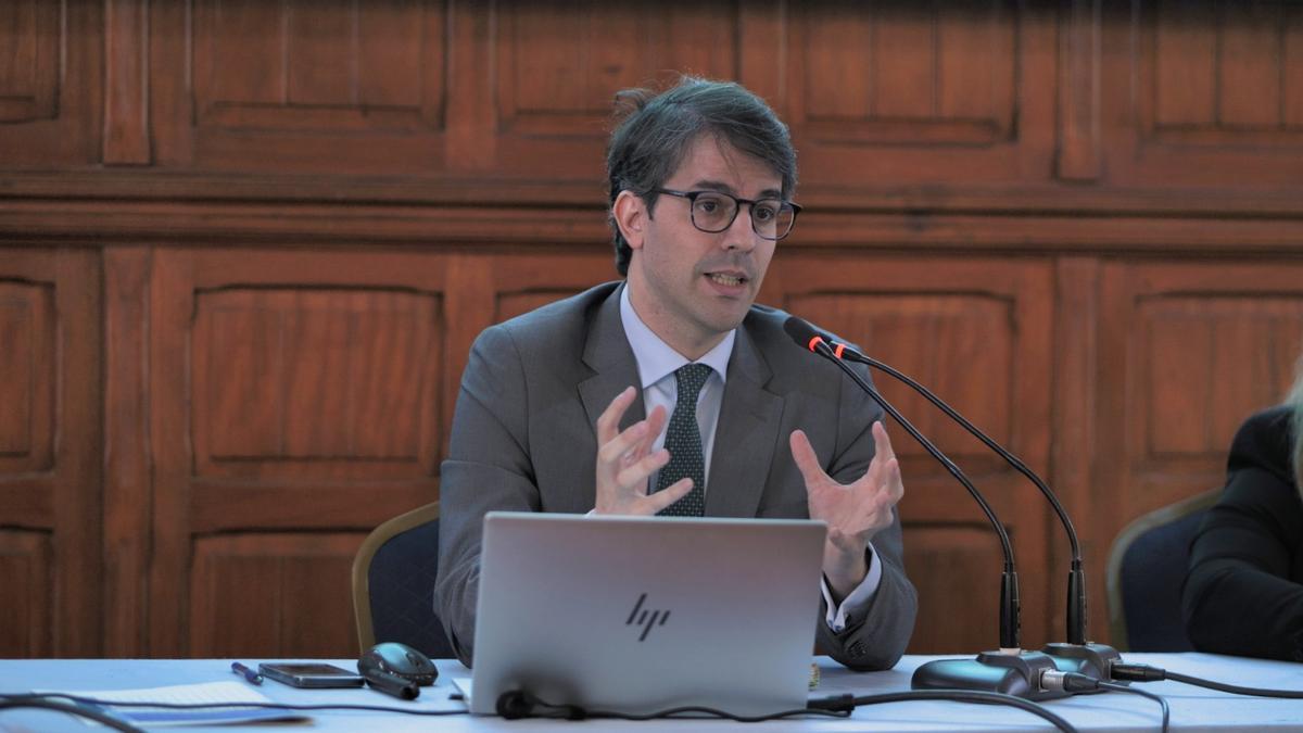 El presidente de la ZEC, Pablo Hernández.