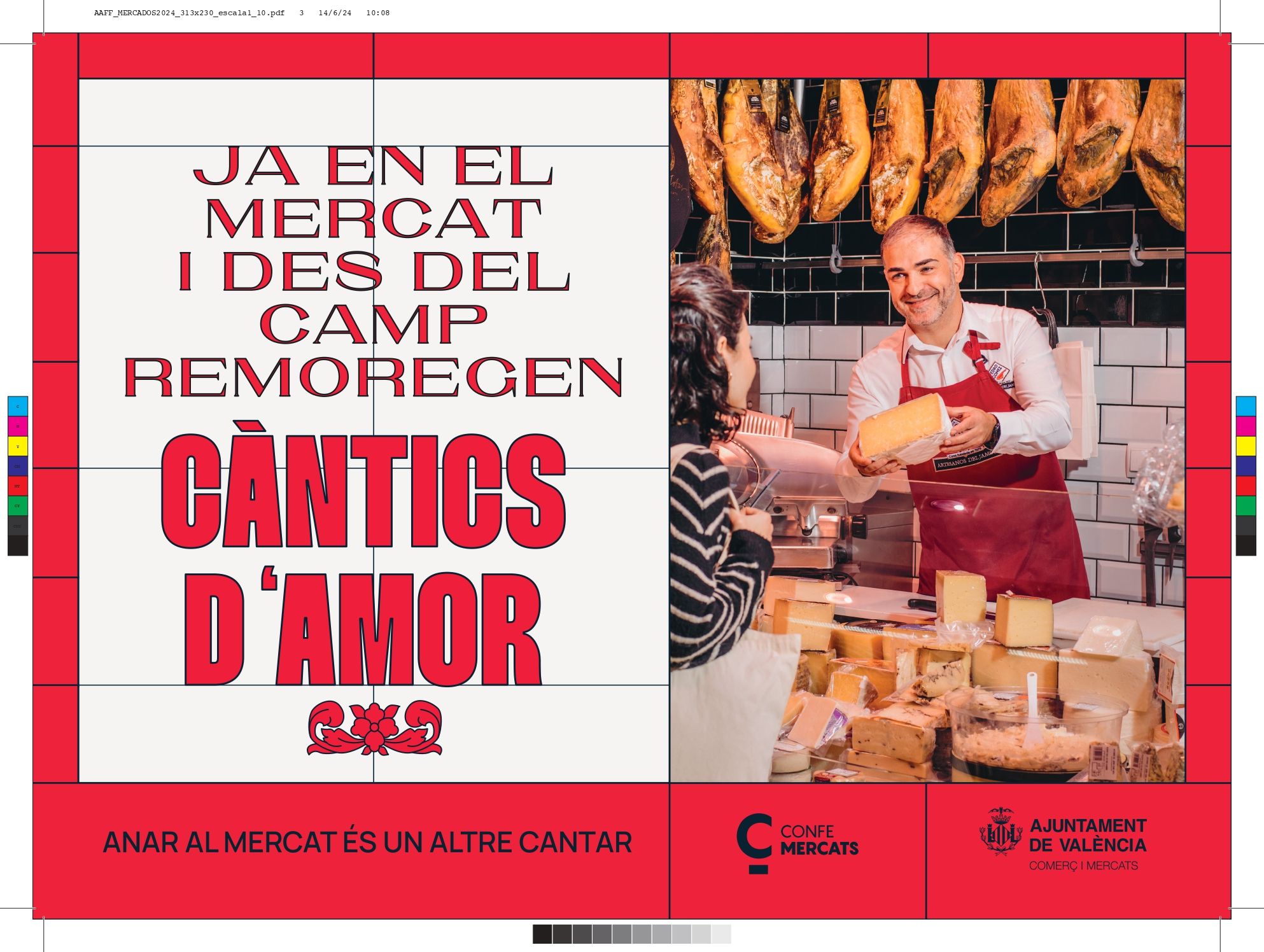 Así es la nueva campaña de los Mercados Municipales de València