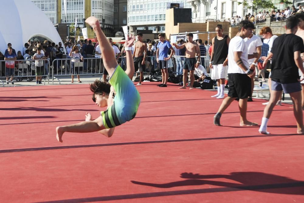 60.000 espectadores en el Street Stunts A Coruña