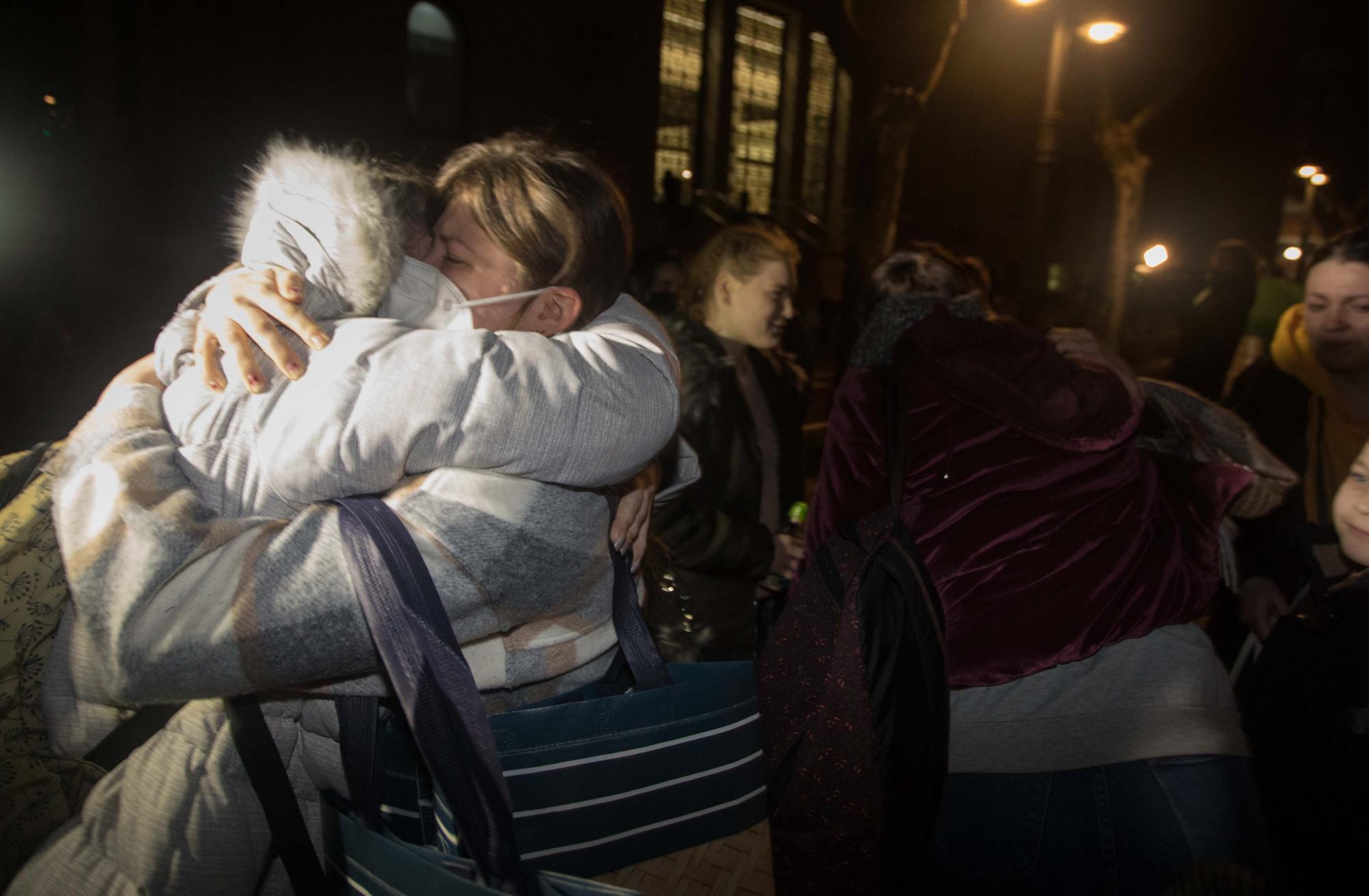 Llega el primer autobús con refugiados Ucranianos de la fundación "Juntos por la vida"