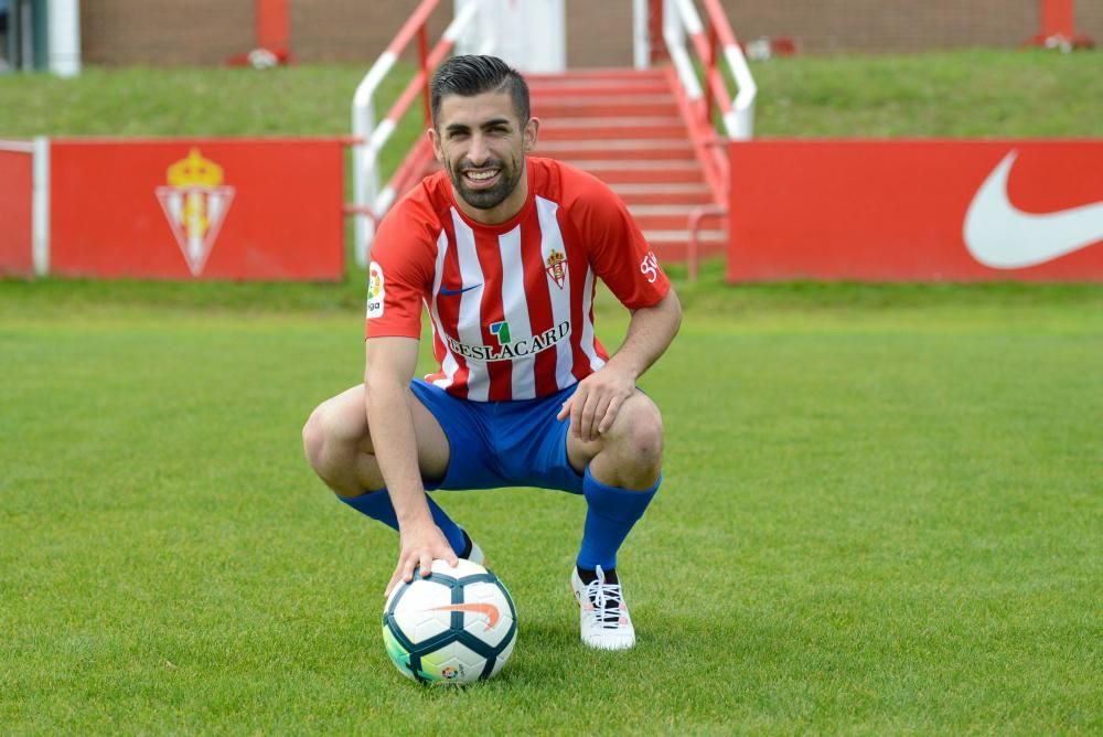 Presentación de Micael Santos con el Sporting