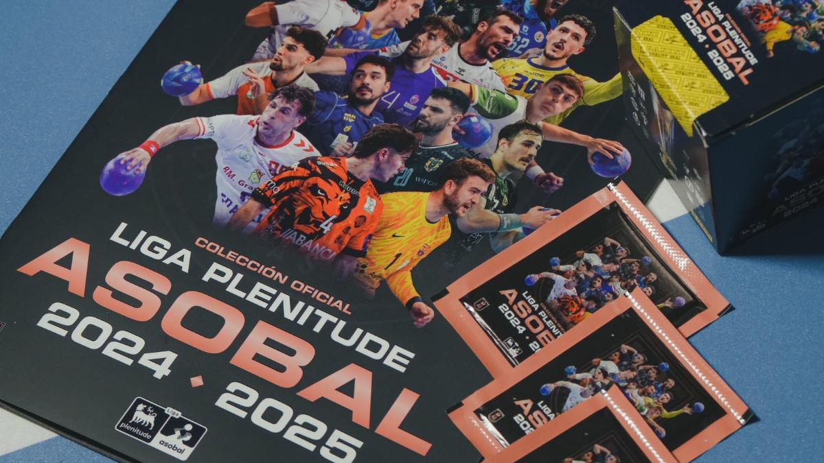 ASOBAL y Panini lanzan la primera colección física de la Liga Plenitude