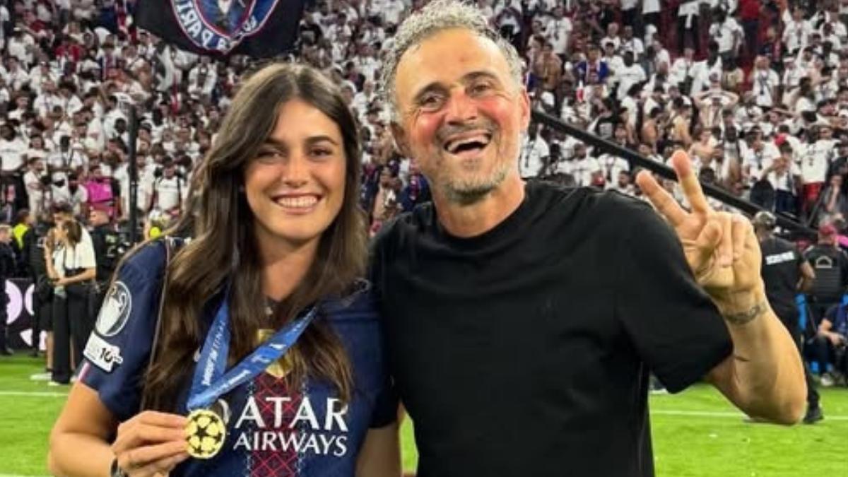 Sira Martínez y Luis Enrique