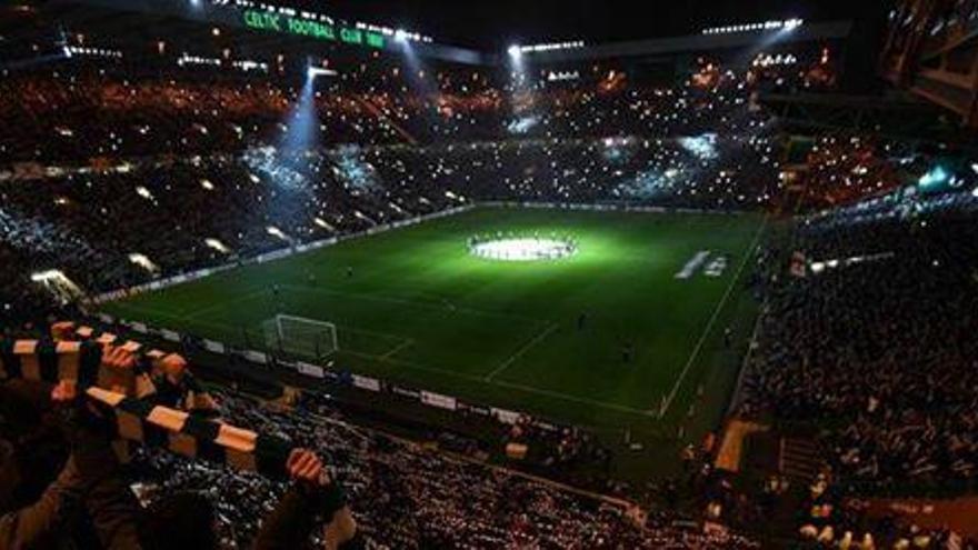 El Valencia protesta a la UEFA por el mosaico del Celtic