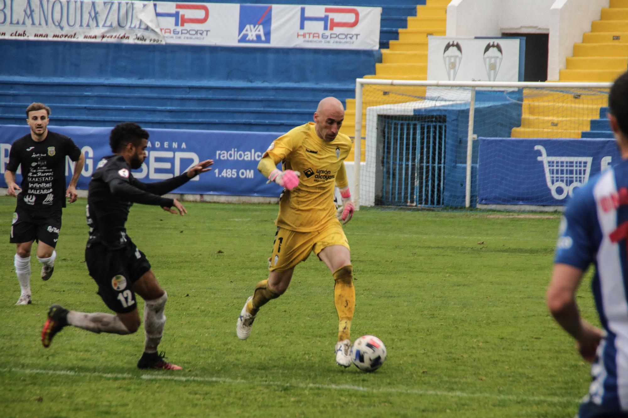 Alcoyano - Peña Deportiva: Las imágenes del partido