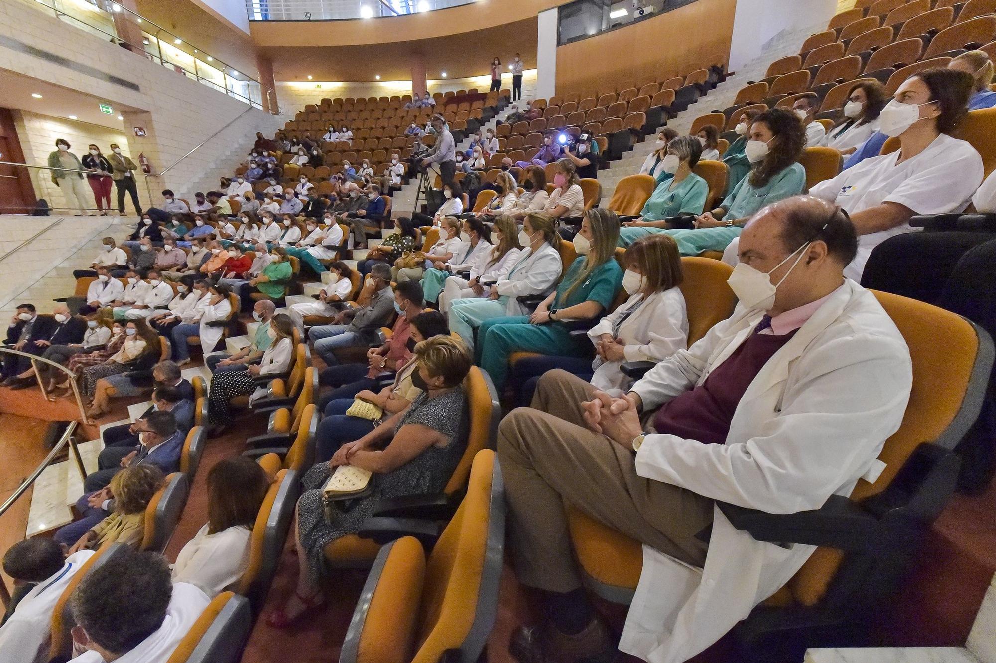 Acto de reconocimiento a la labor de los profesionales que han puesto en marcha el programa regional