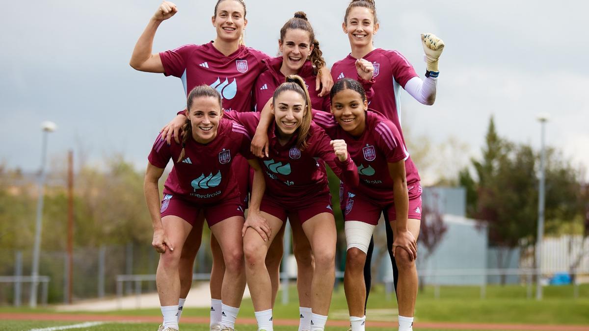 Últimos entrenamientos previos al encuentro frente a Bélgica