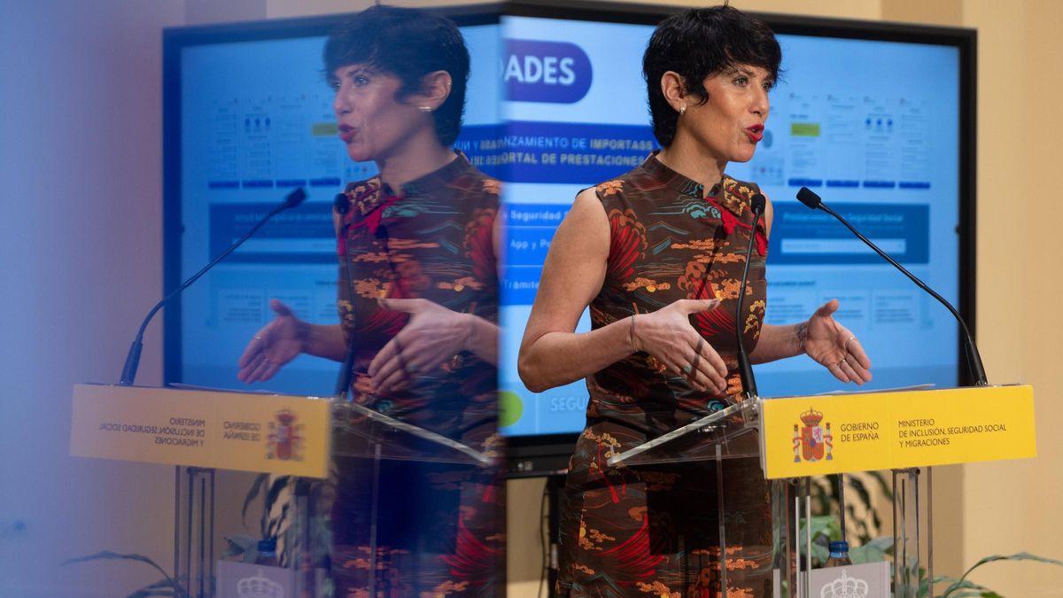 Elma Saiz, ministra de Inclusión, Seguridad y Migraciones.