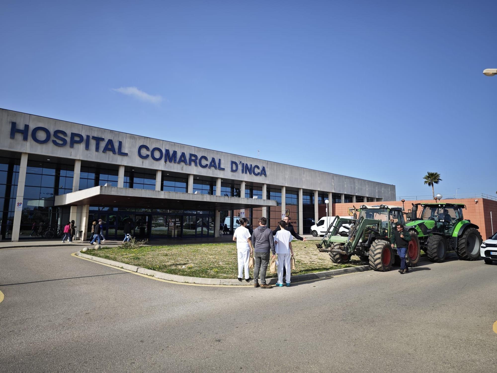 Fotos | Así reivindica Unió de Pagesos la presencia de producto local en los hospitales