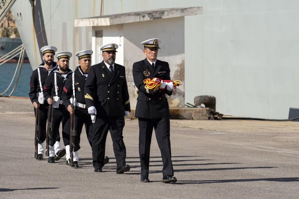 La Armada da de baja el buque El Camino Español