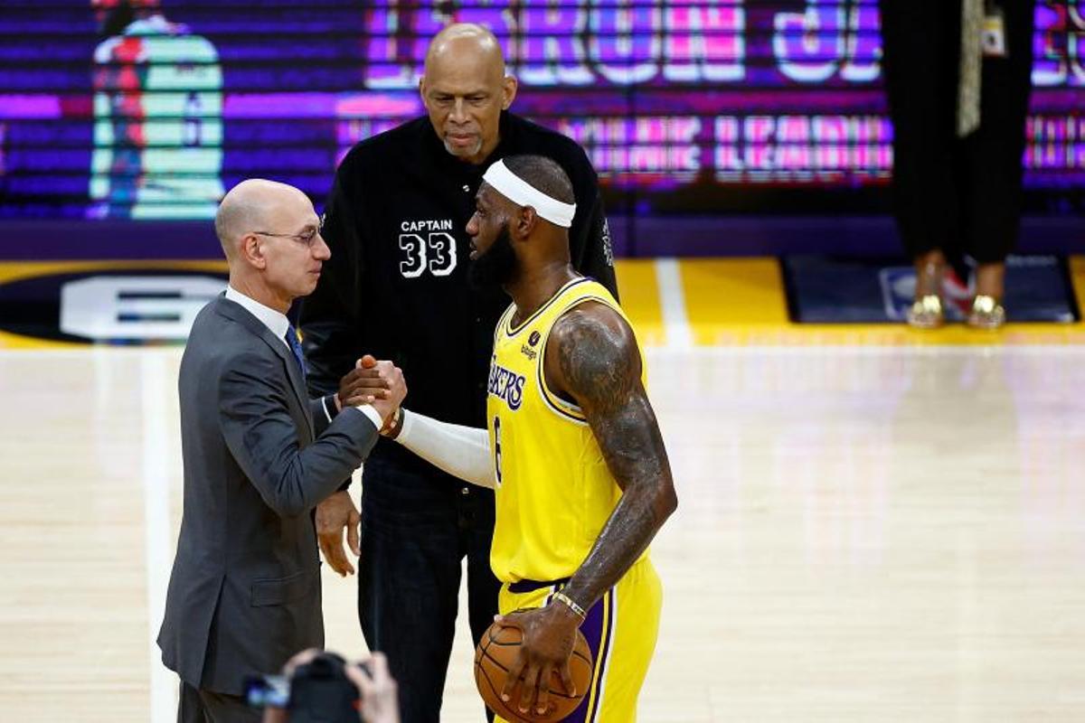 Las mejores imágenes de la noche histórica de LeBron James