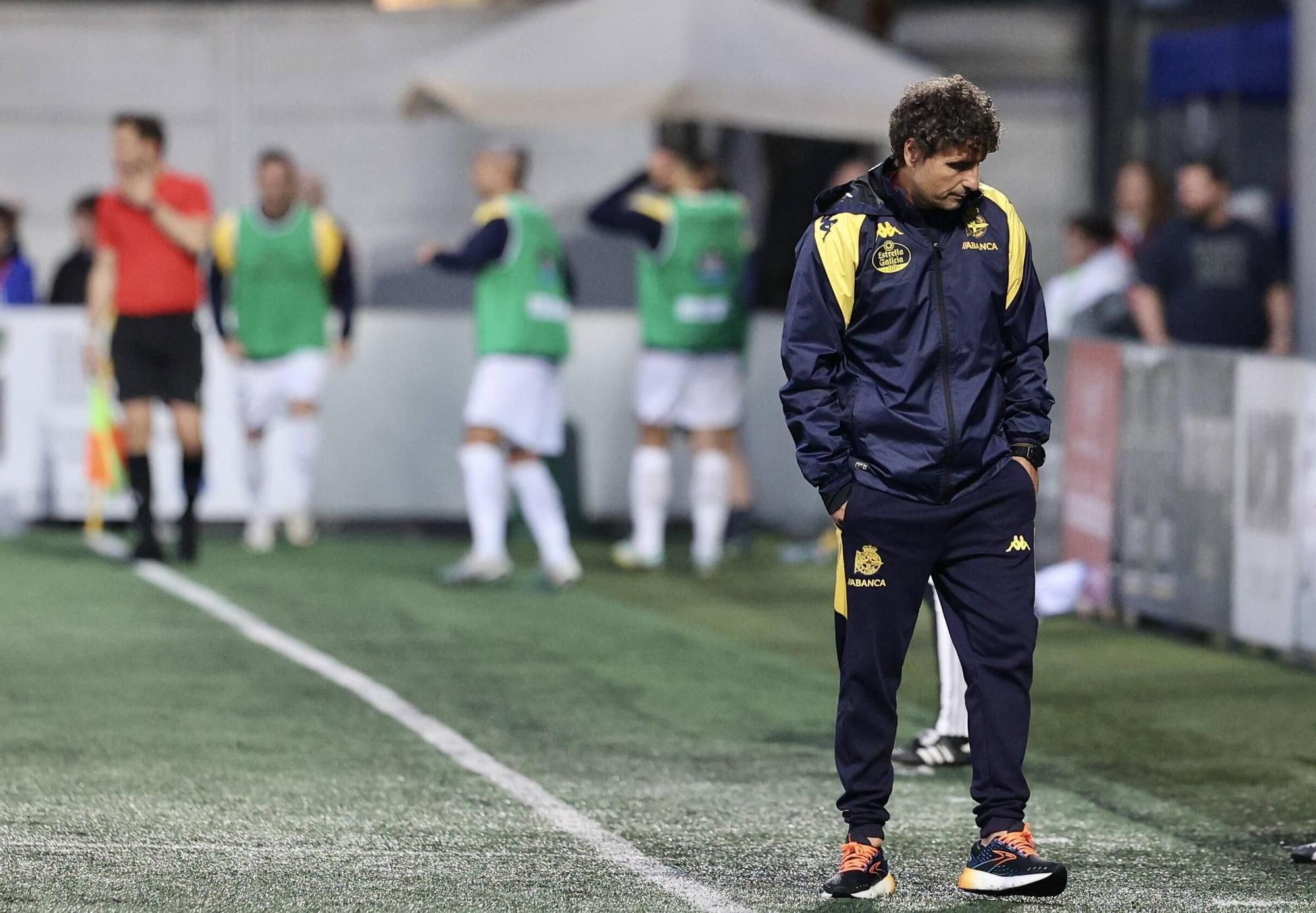 Así fue el partido entre el Covadonga y el Deportivo de La Coruña