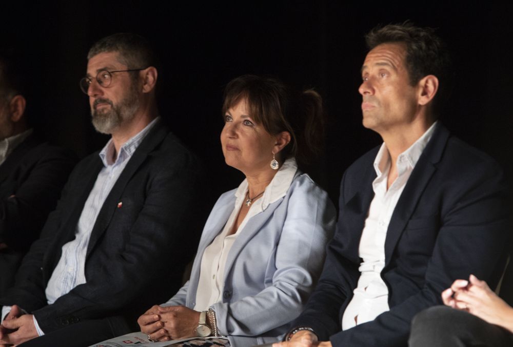 Acto de campaña de Iniciativa Porteña en el Teatro de Begoña del Puerto de Sagunto