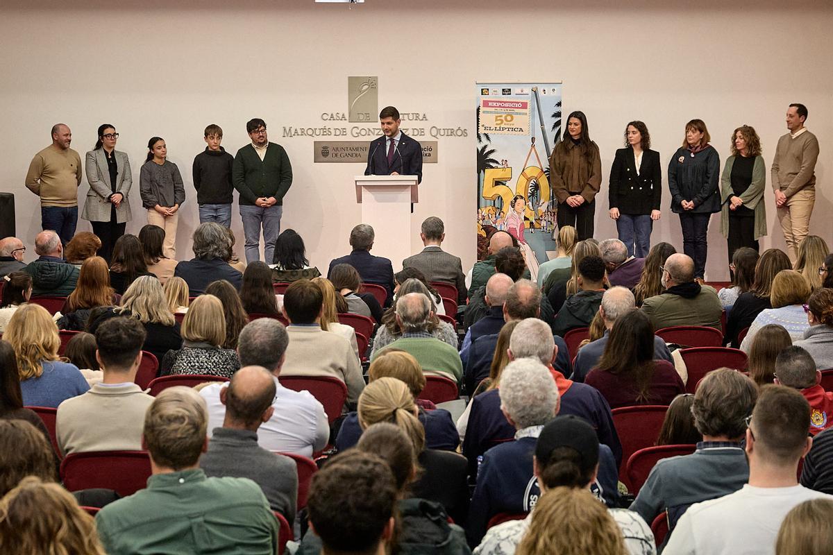 Acto de inauguración.