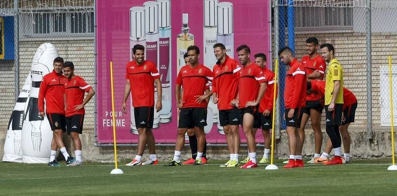 Fotogalería del entrenamiento del Real Zaragoza en la Ciudad Deportiva