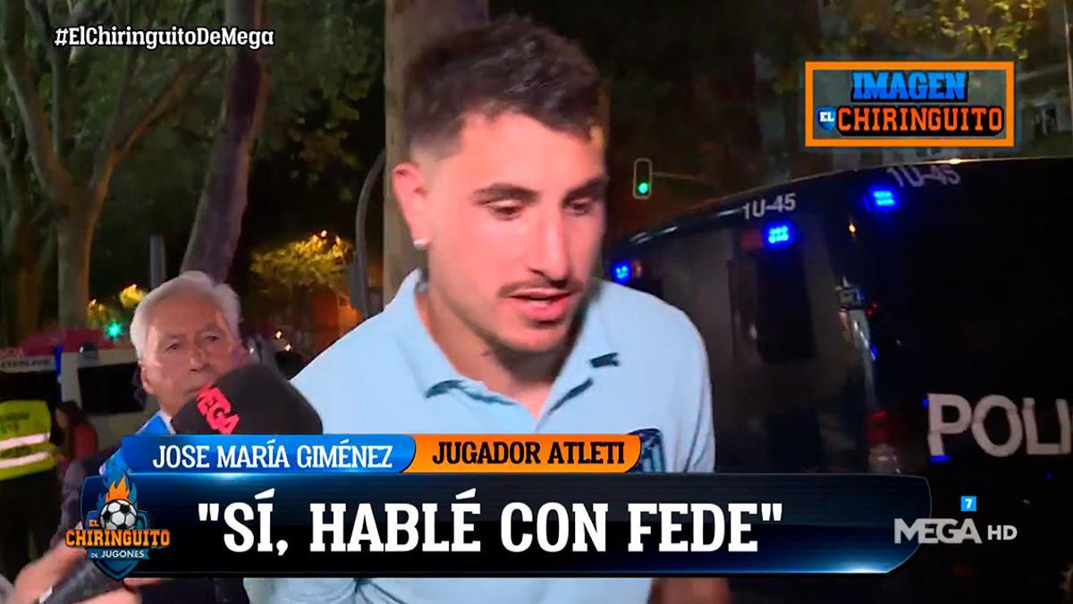 ¡Giménez habla del incidente de Valverde con Baena! Escuchen a su compañero uruguayo...