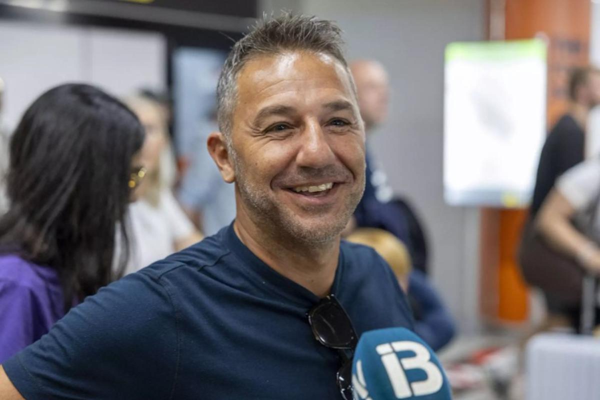 Andrea flog von Rom nach Mallorca und wurde kontrolliert.