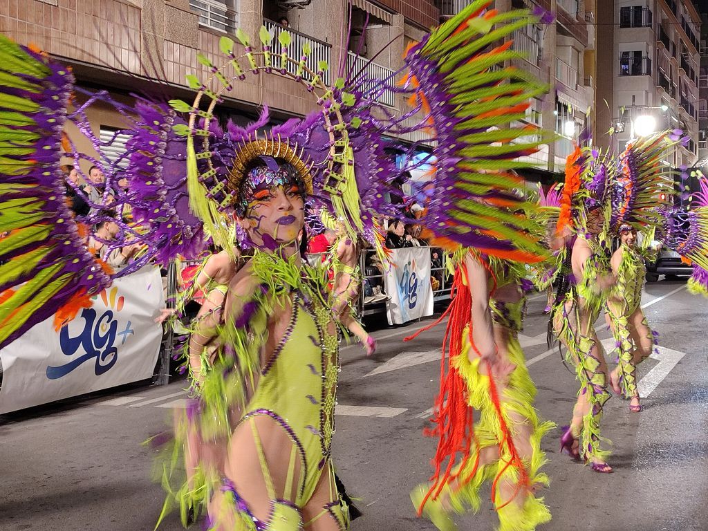 Revive la última noche del Carnaval de Águilas 2024, en imágenes