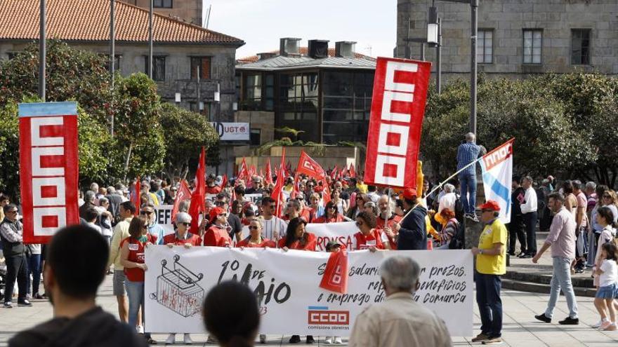 Cuatro manifestaciones escenifican la división sindical del 1 de mayo en la ciudad