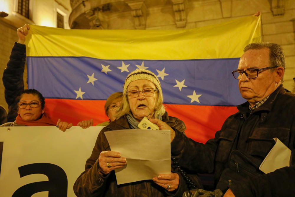 Concentración en Palma en contra de la intervención de EEUU en Venezuela