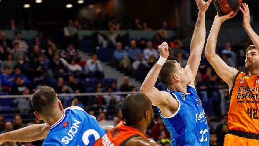 Último partido entre el Movistar Estudiantes y el Valencia Basket