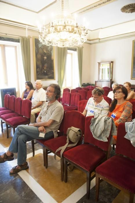 Pleno en el Ayuntamiento de Oviedo