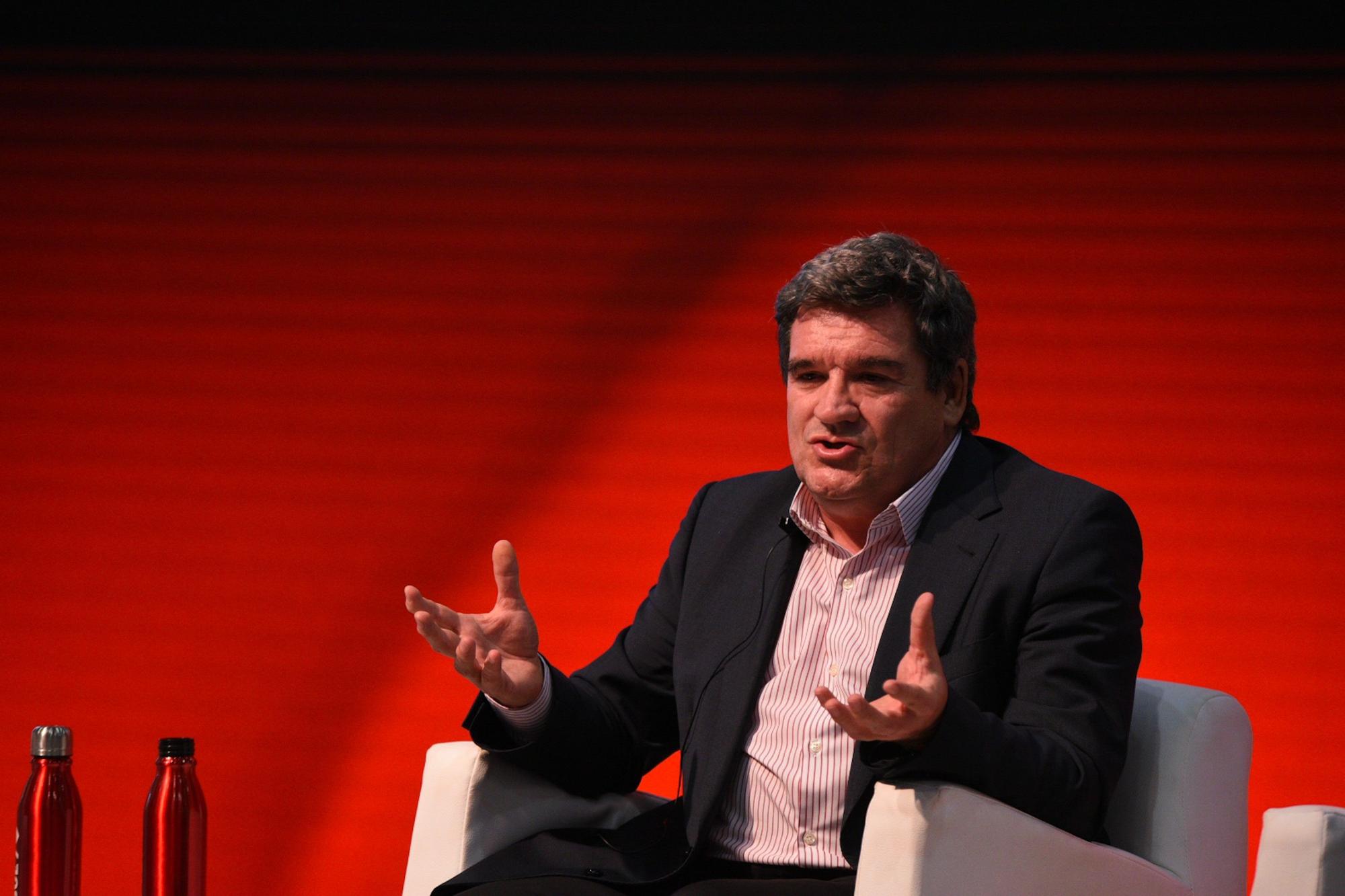 El ministro de Inclusión, Seguridad Social y Migraciones, José Luis Escrivá, en un encuentro del 40 Congreso Federal del PSOE.