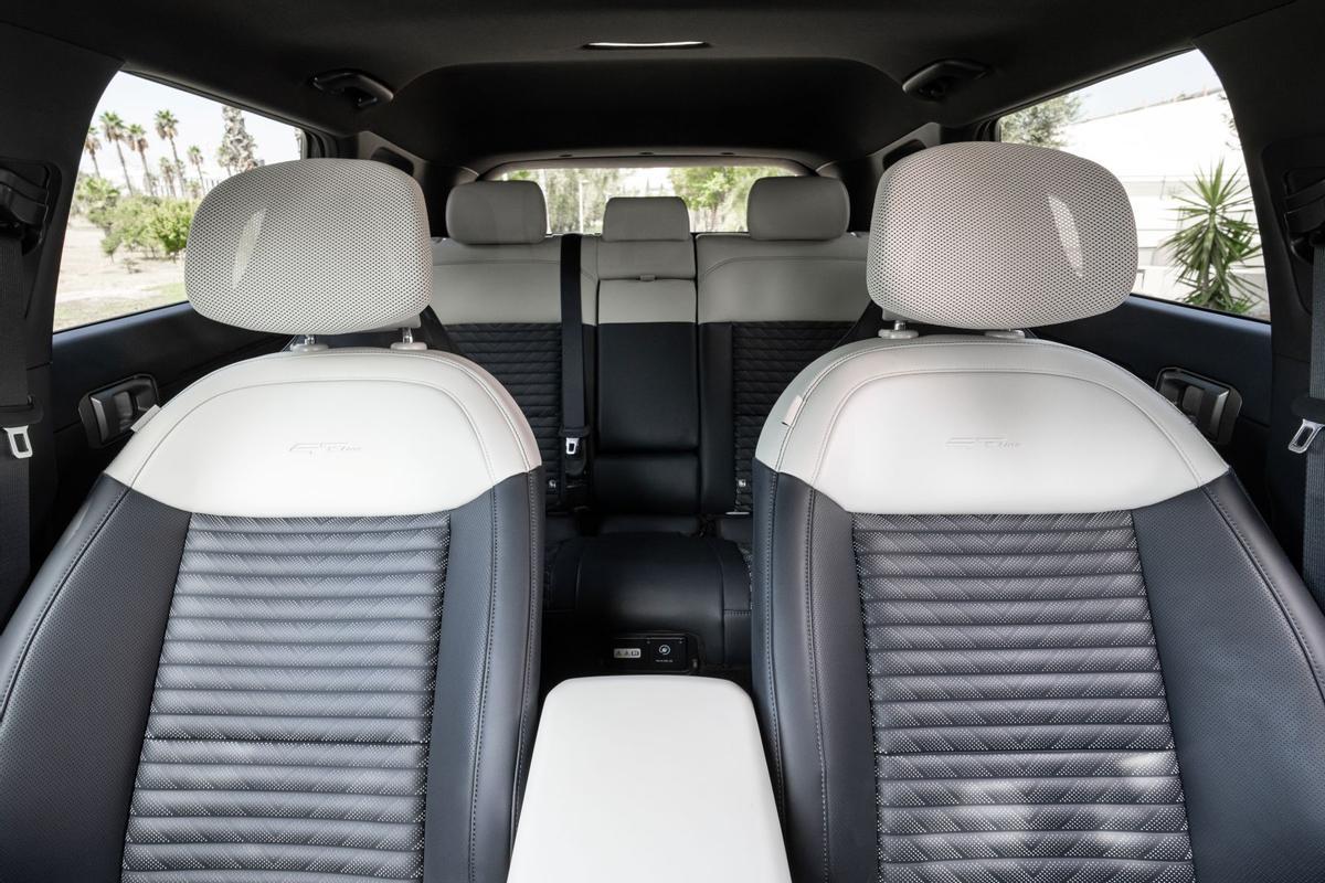 Espacio interior del Kia EV4