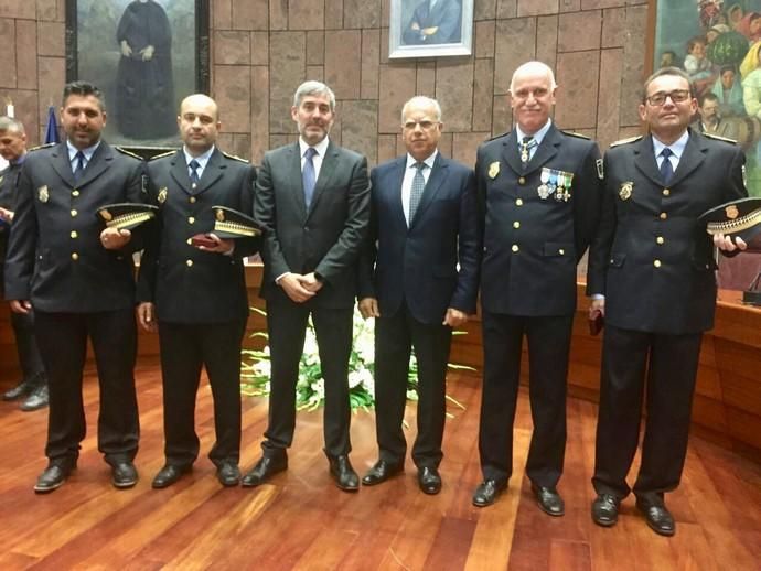 Medalla al mérito policial a miembros de la Policía Local de Telde