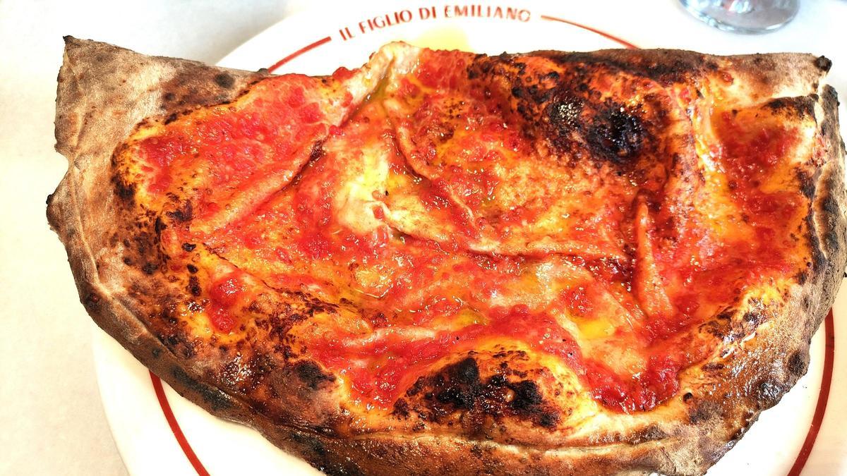 La pizza Ripieno de Il Figlio di Emiliano.