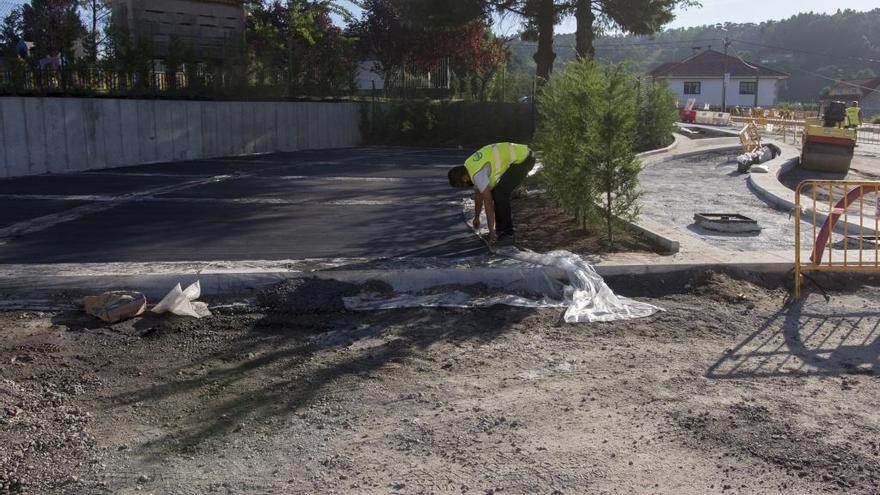 El tráfico en Príncipe Felipe, reordenado con una glorieta provisional