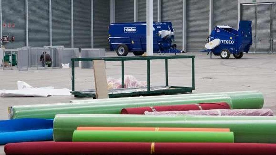 Preparativos del primer salón profesional de ovino Ovinnova.