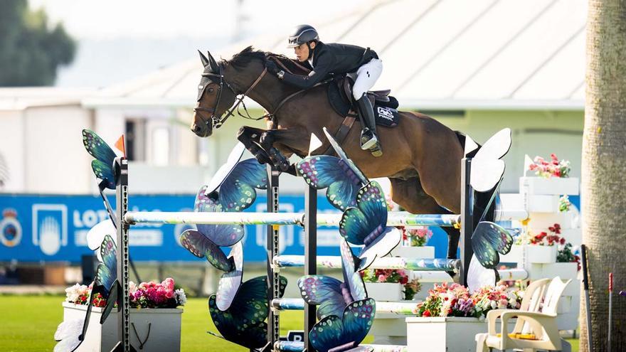 El jinete coruñés Diego Ramos Maneiro, subcampeón de España de salto