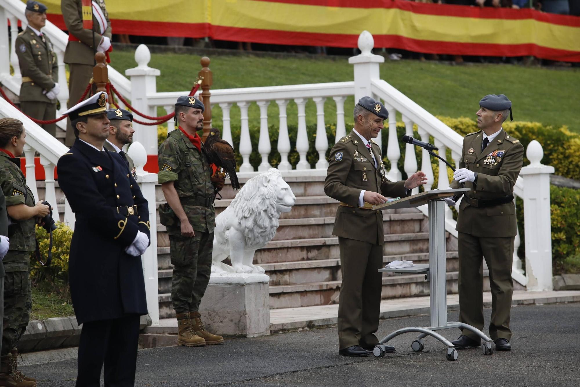 EN IMÁGENES: Desfile militar del regimiento "Príncipe" y fiesta de La Inmaculada en Cabo Noval