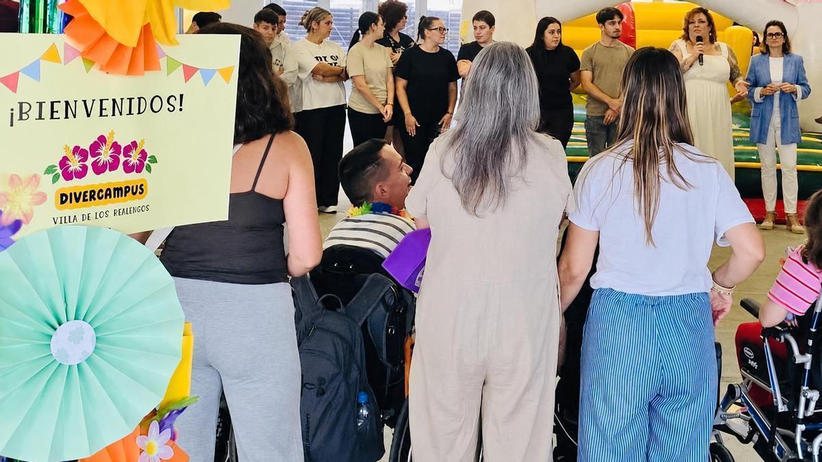 Acto de inauguración de la cuarta edición de Divercampus en Los Realejos