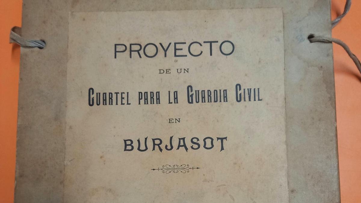 Archivo del proyecto del cuartel en Burjassot