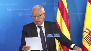 Margallo felicita irònicament els independentistes per tenir el suport de l’1,1% dels representants dels EUA.