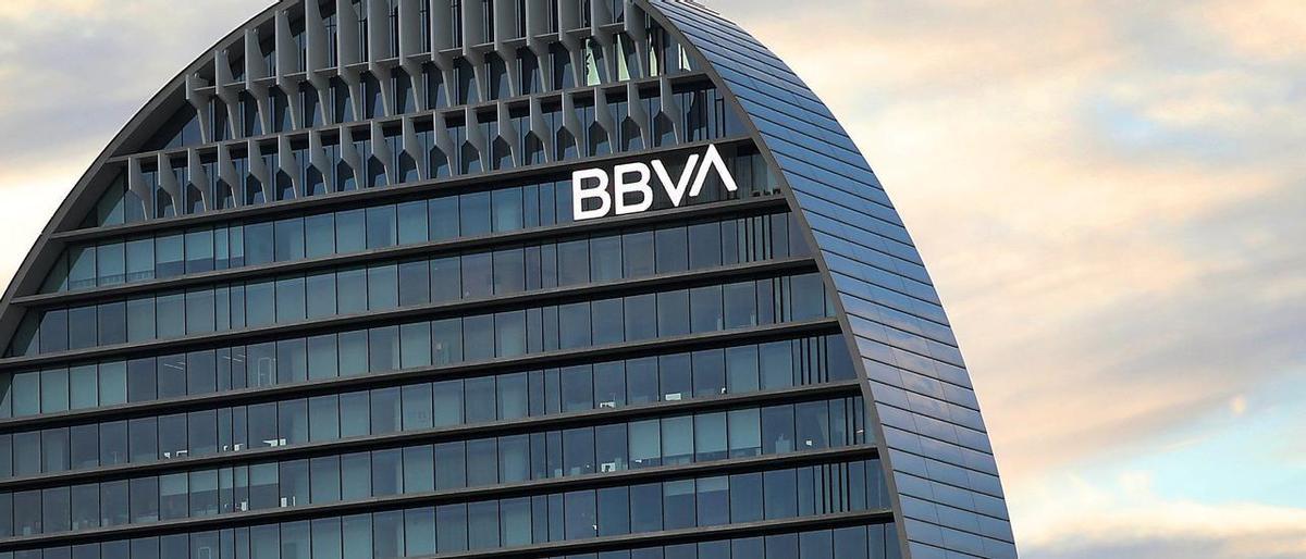La sede de BBVA en Madrid.