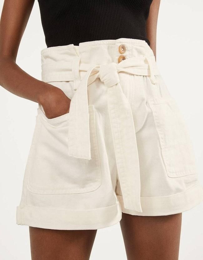 Los de estilo 'paper bag' con cinturón