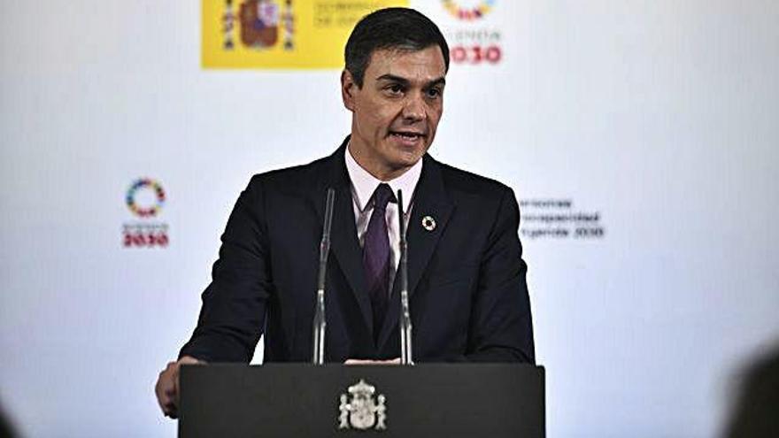 Sánchez va dir que vol respectar la independència judicial.