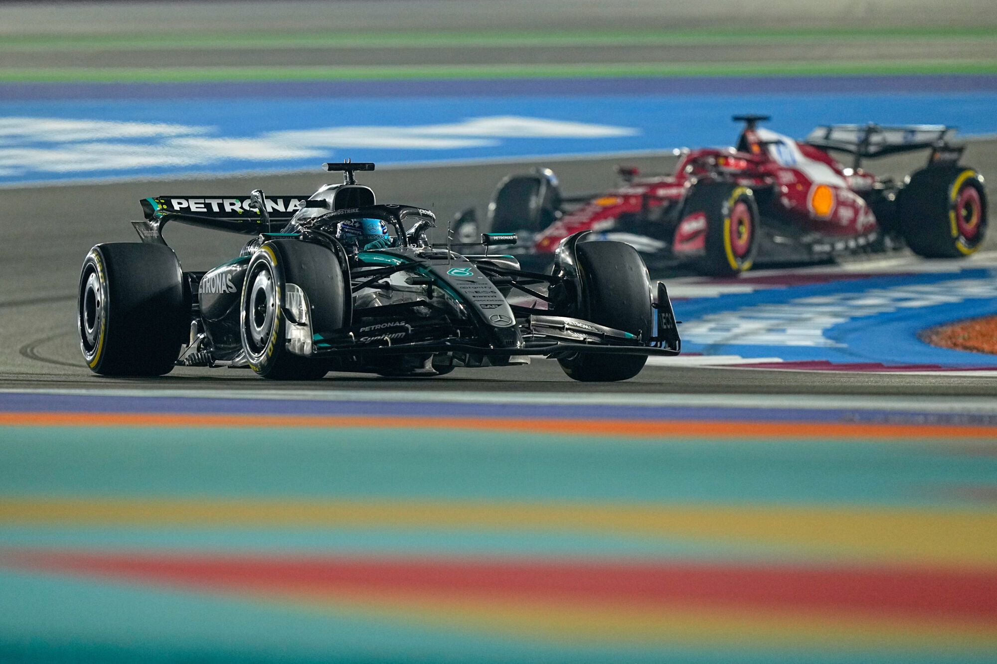 El GP de Qatar de Fórmula 1, en imágenes.