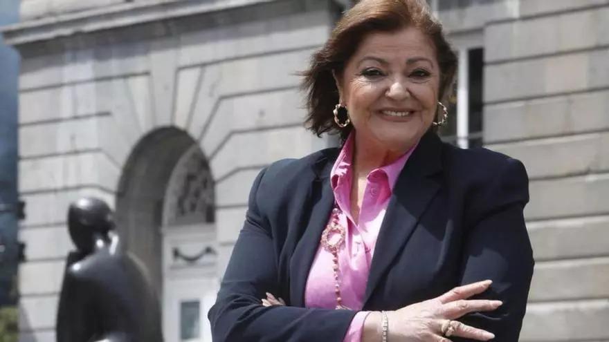 Charo Reina, en Oviedo, el año pasado Luisma Murias / Elena Fernández-Pello