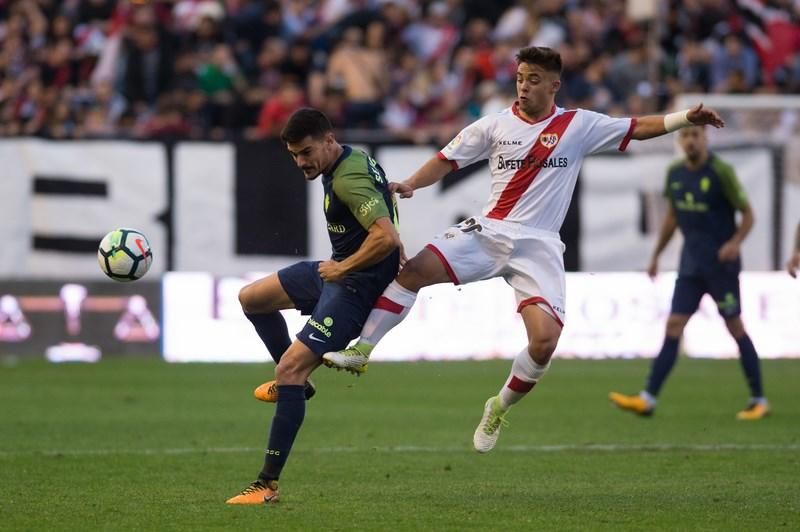 Partido entre el Rayo Vallecano y el Sporting