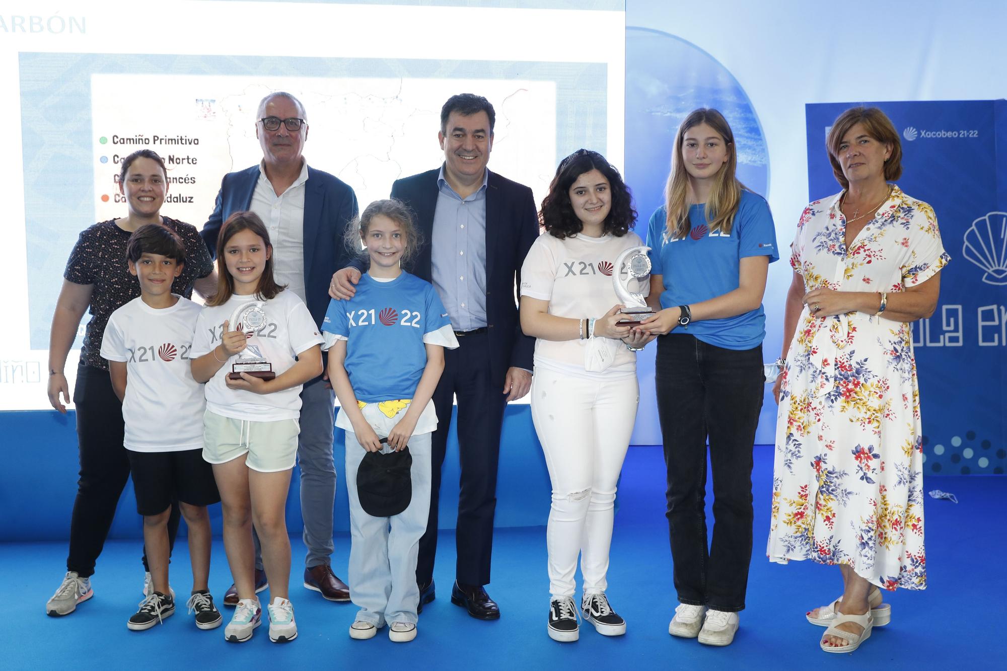 A primeira promoción de graduados en O Camiño