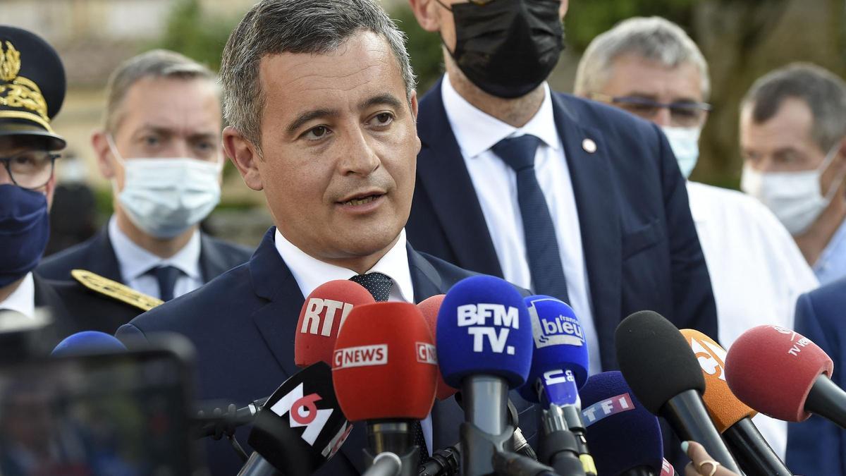 El ministro del Interior de Francia, Gerald Darmanin.