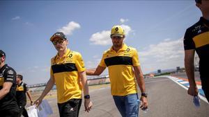 Carlos Sainz, en Hockenheim