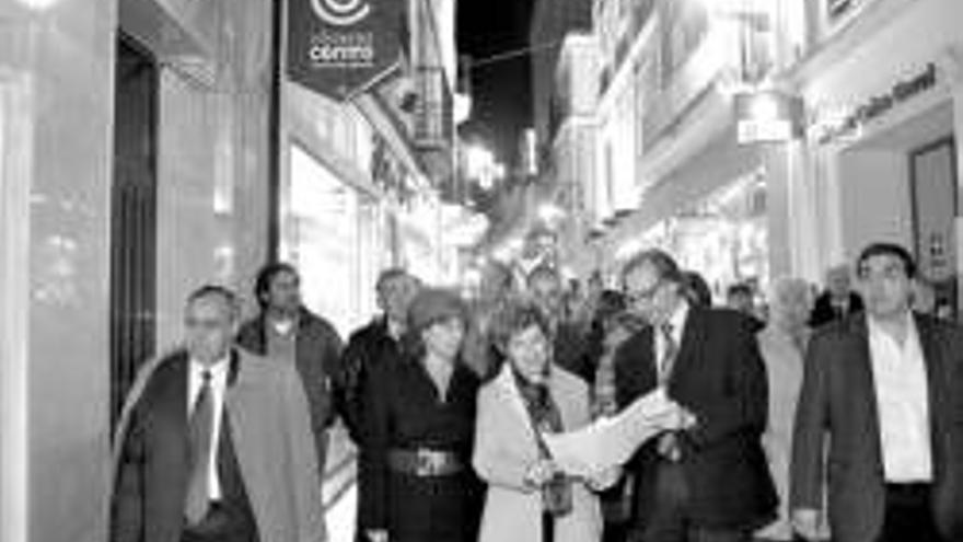 El debut del centro comercial abierto