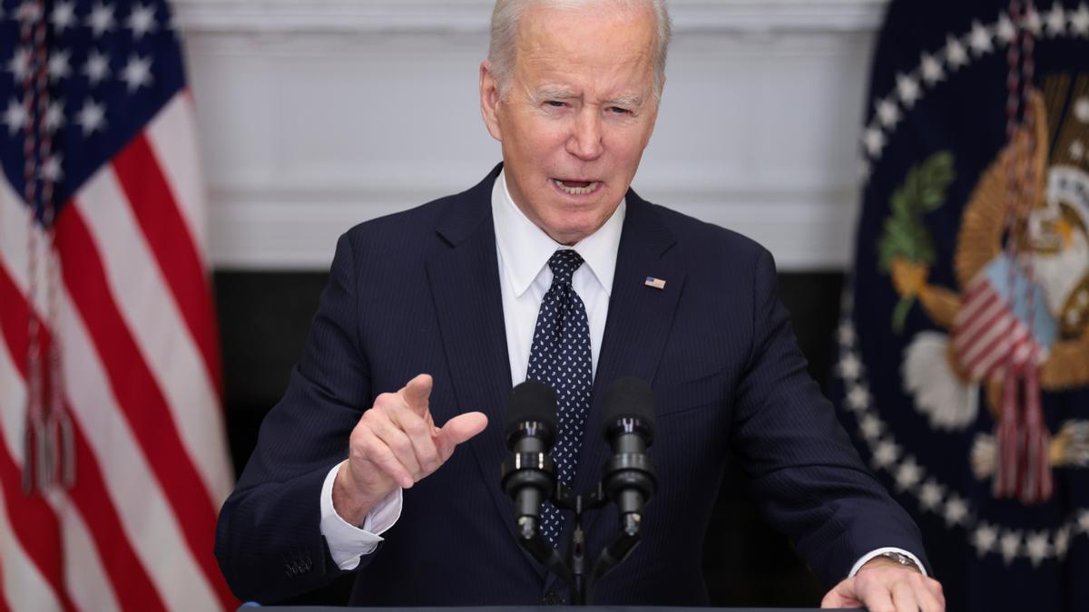 El presidente de Estados Unidos, Joe Biden.