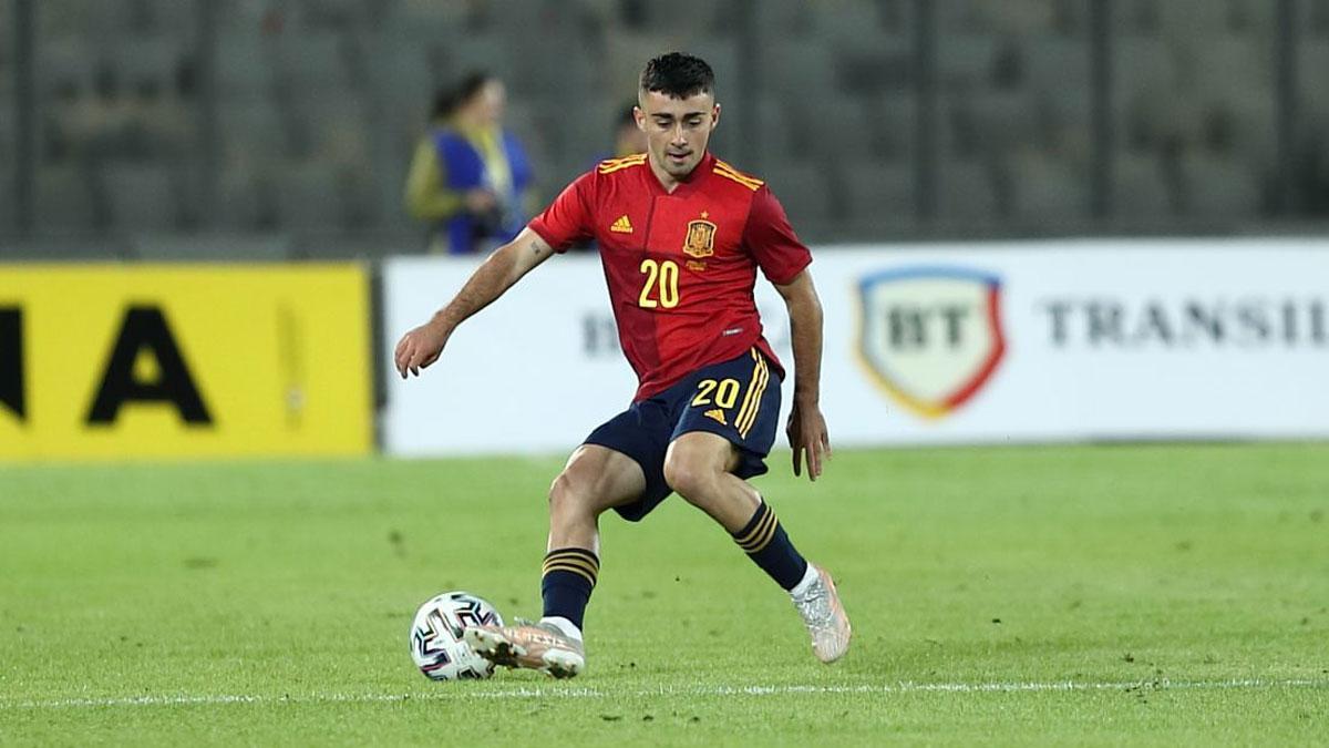 Alberto Moleiro es internacional sub-21 y objetivo azulgrana desde hace tiempo