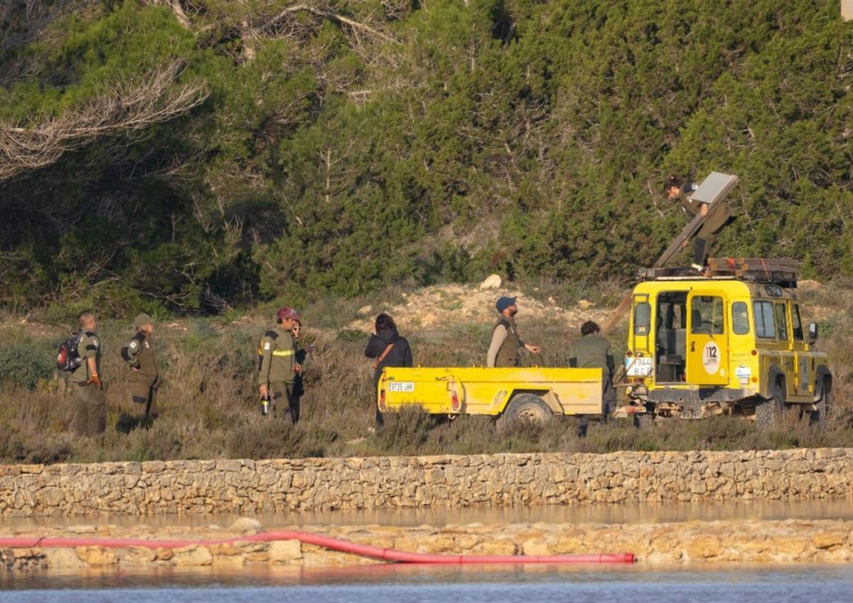 Renovación de las señales informativas en el Parque Natural. | GERARDO FERRERO